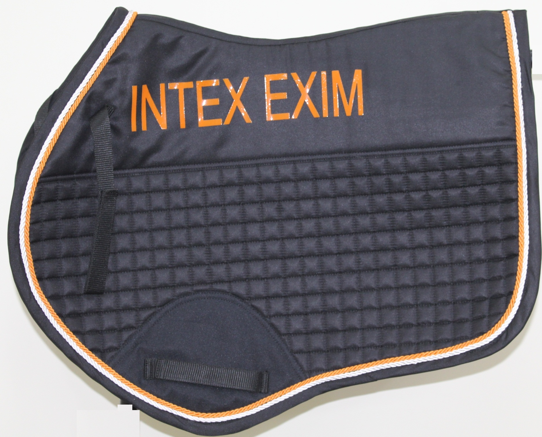 Black Saddle Pad + Silicon Printing