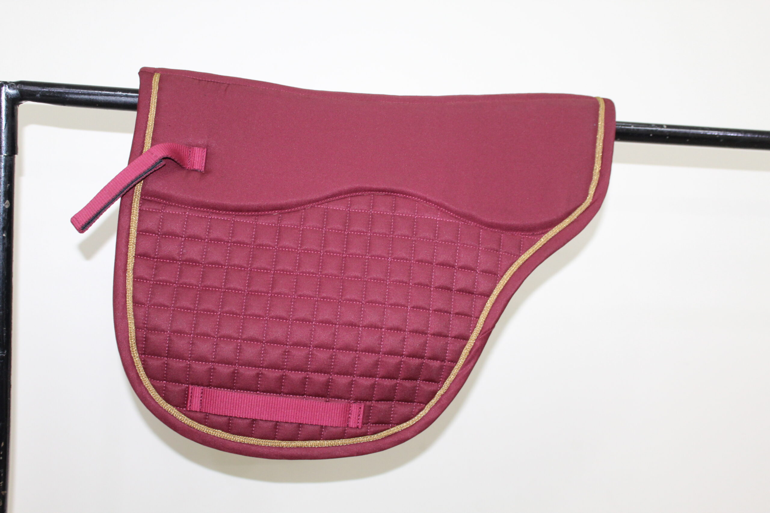 Burgundy Numnah Saddle Pad